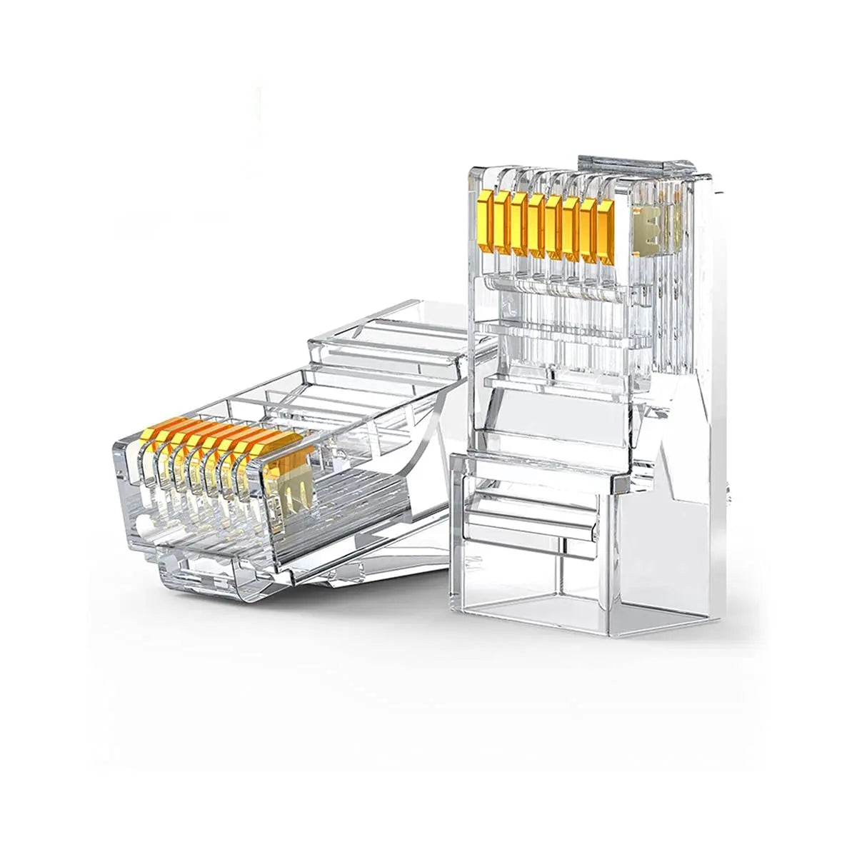 UGREEN Cat 6 U/UTP Unshielded Modular Plug LAN High Speed Gigabit Network Router Modem Smart TV PC Laptop 100 Pcs (60558) Ugreen