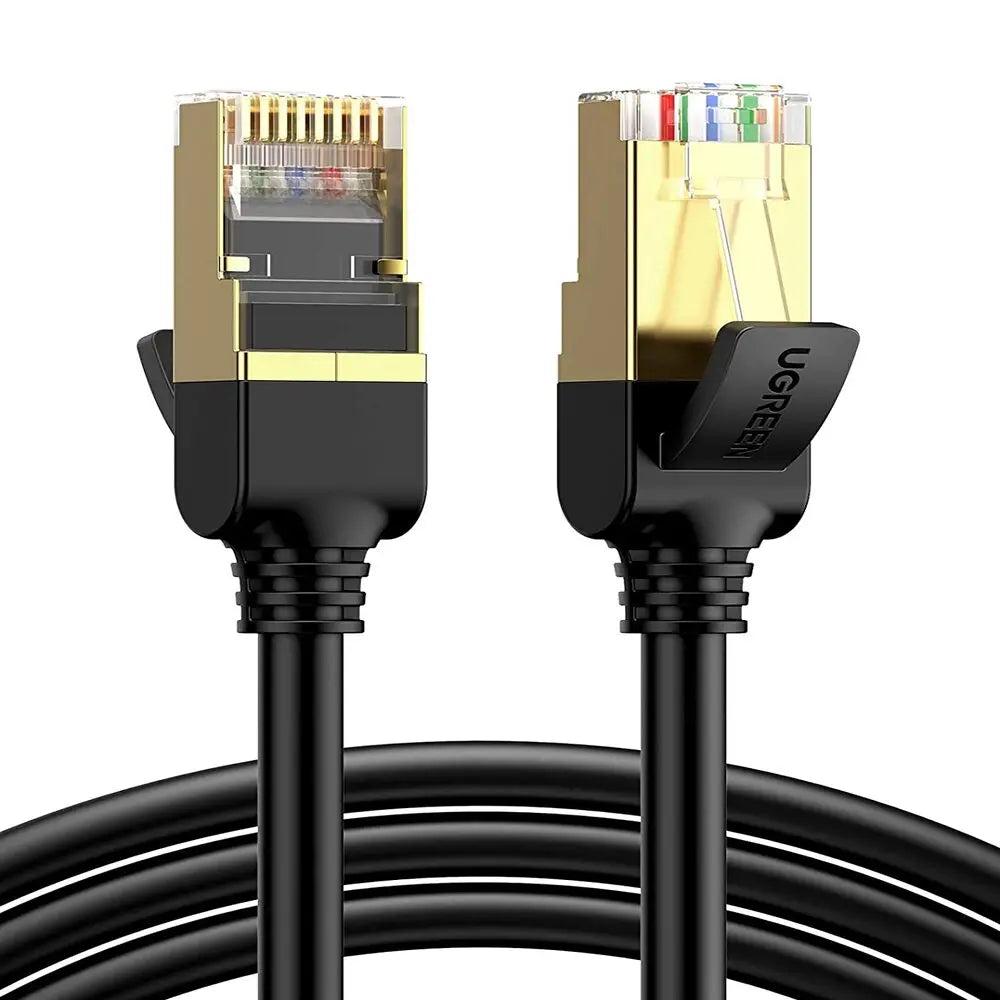 UGREEN Cat 7 Ethernet Cable 2M F/FTP Ultra Durable Shielded LAN 10Gbps 600MHz S/STP Molded Stranded Copper (11269)