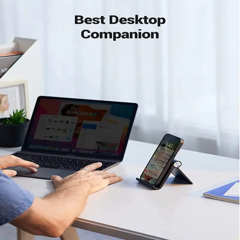 UGREEN Multi-Angle Height Adjustable Cell Phone Holder Desk Stand Mobile Phone Support Tablet Smartphone Universal (50747) Ugreen