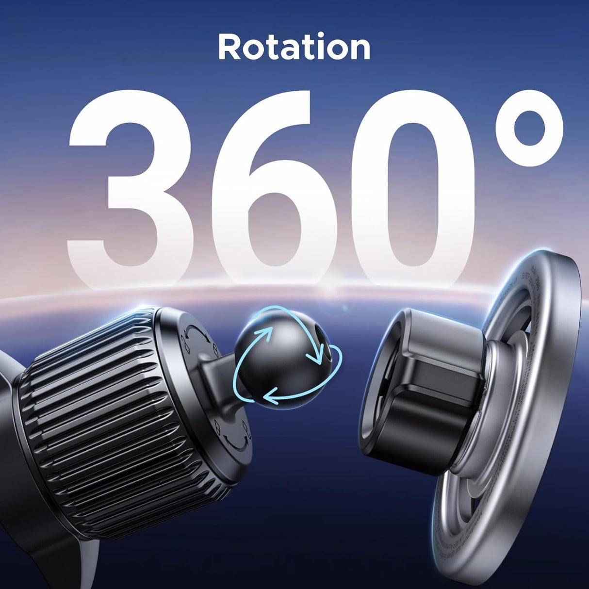 UGREEN Car Phone Mount MagSafe Air Vent Magnetic Phone Holder iPhone 16 15 14 13 12 Pro Max Strongest Magnet Grey (65764) Ugreen