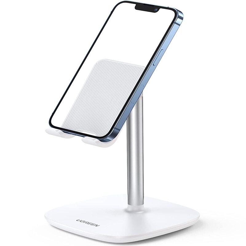 UGREEN Metal Multi-Angle Height Adjustable Desk Phone Holder 5°-45° All 4.0"-7.9" Device Stand Tablet Smartphone (60343) Ugreen