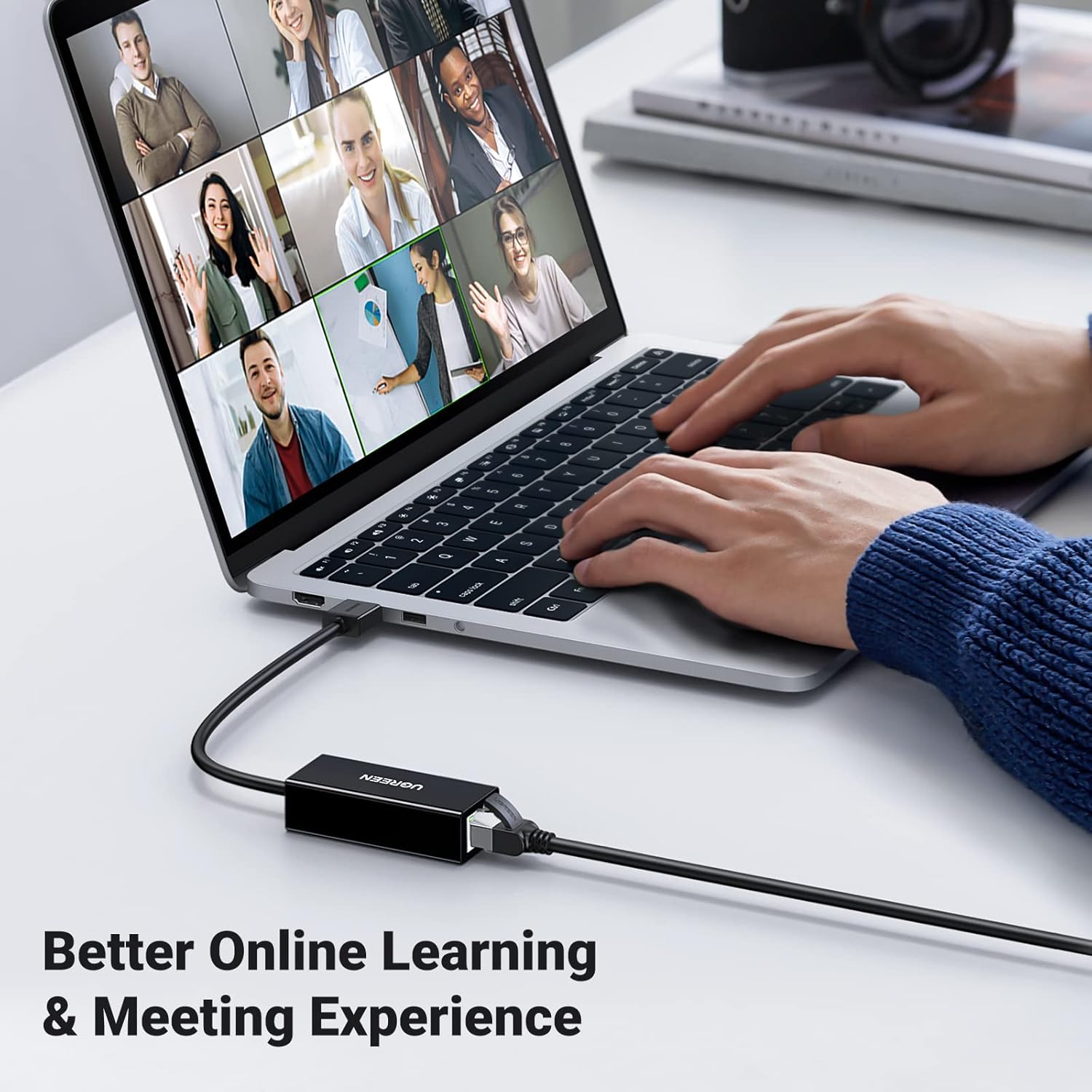 UGREEN USB 3.0 Ethernet Adapter Gigabit 1000Mbps 10/100/1000 Network Nintendo Switch MacBook Surface Pro Laptop PC Wired LAN 20256 Ugreen