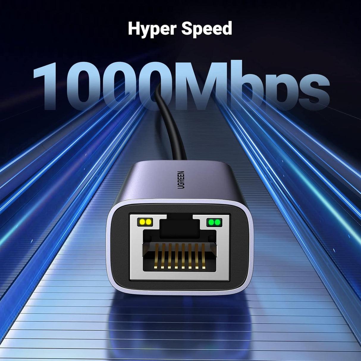UGREEN USB C Ethernet Adapter Thunderbolt 3 RJ45 Gigabit 1000Mbps MacBook Pro iPad Pro Surface Dell XPS Galaxy S20 S10 Network 50737 Ugreen