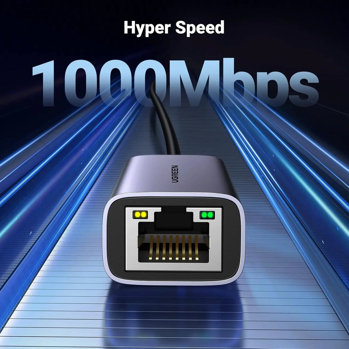 UGREEN USB C Ethernet Adapter Thunderbolt 3 RJ45 Gigabit 1000Mbps MacBook Pro iPad Pro Surface Dell XPS Galaxy S20 S10 Network 50737 Ugreen