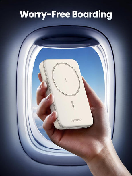 UGREEN 20W Magnetic Wireless Power Bank 10000mAh Portable Charger USB-C PD Fast Charging iPhone 15 14 13 12 25208 Ugreen