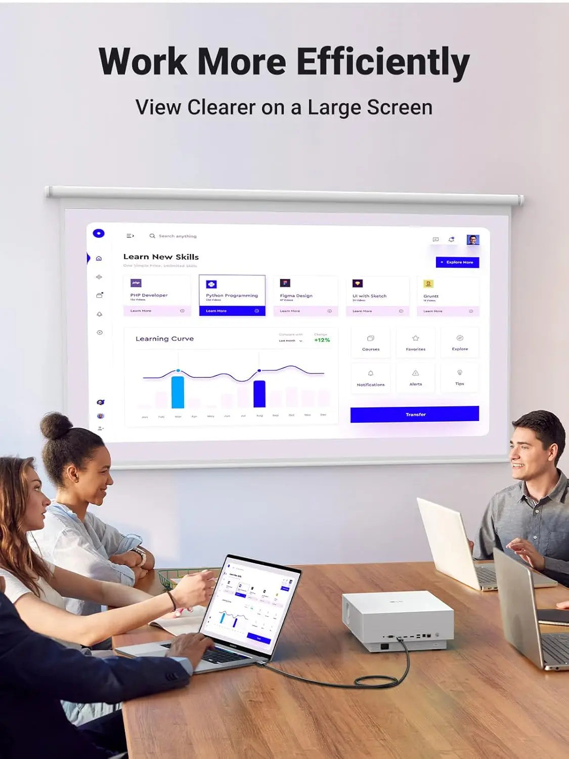 UGREEN 2M DisplayPort to HDMI Cable 4K UHD Male to Male Video Display Cable HDTV Monitor Projector Computer 10202 Ugreen