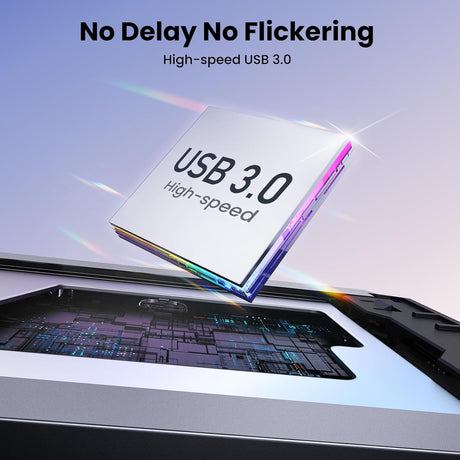 UGREEN 4K 60Hz Capture Card Ultra HD HDMI Video Capture USB 3.0 Ultra-Low Latency VRR HDR Streaming Gaming iPad PS5 (25173) Ugreen