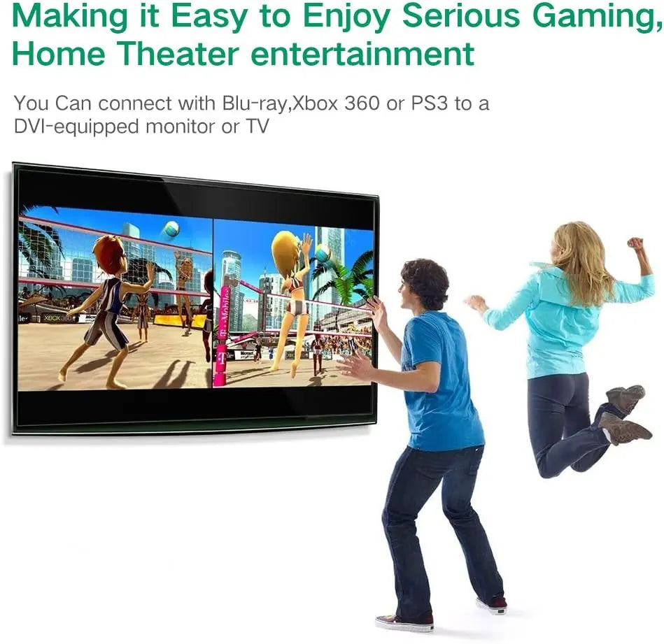 UGREEN HDMI to DVI Adapter HDMI Male to DVI-I 24+5 Female Bi-Directional Video Converter Laptop PC Monitor Graphics (20123) Ugreen