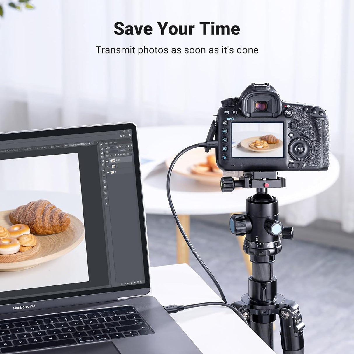 UGREEN USB 2.0 A to Mini B 5-Pin Cable 2M Fast Data Charging Hero 3+ Game Controller Digital Camera Dash Cam GPS (30472) Ugreen