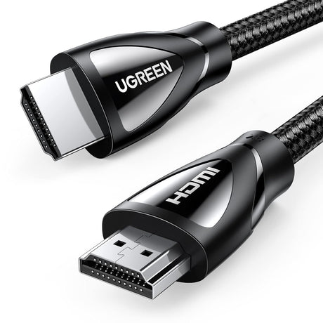UGREEN HDMI 2.1 Cable 3M 8K@60Hz 48Gbps Ultra High Speed Braided PS5 Xbox Series X 4K120Hz UHD TV (80404) Ugreen