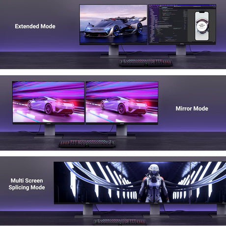 UGREEN DisplayPort Cable 2.1 1M 3.3ft VESA Certified DP2.0 40Gbps 16K 30Hz 8K 240Hz 4K HDR HDCP FreeSync G-Sync (15383) Ugreen