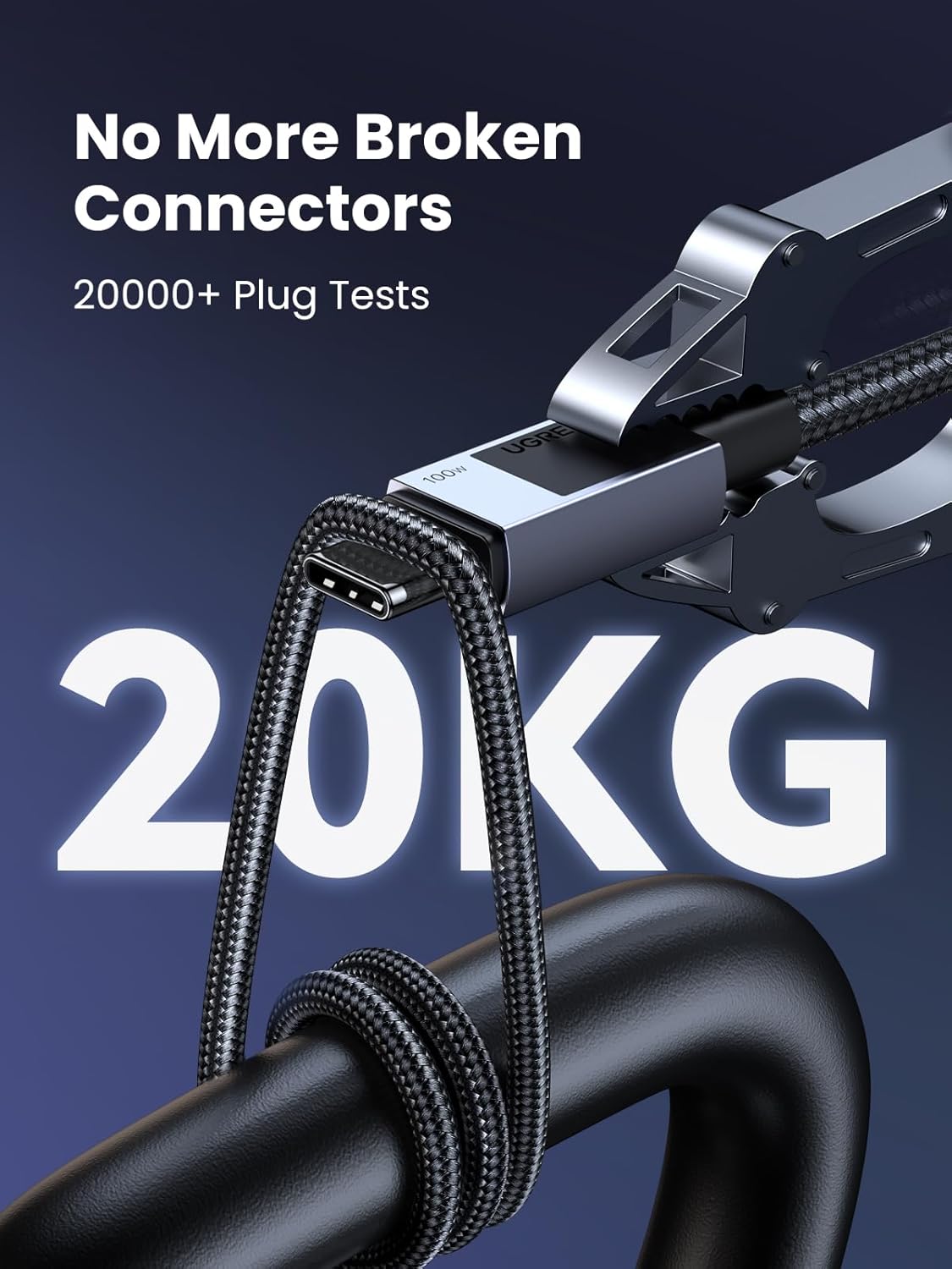 UGREEN USB C Cable 3M 100W PD Fast Charging 480Mbps Data Transfer iPhone 16 Pro MacBook iPad Galaxy S24 Dell XPS (45065) Ugreen