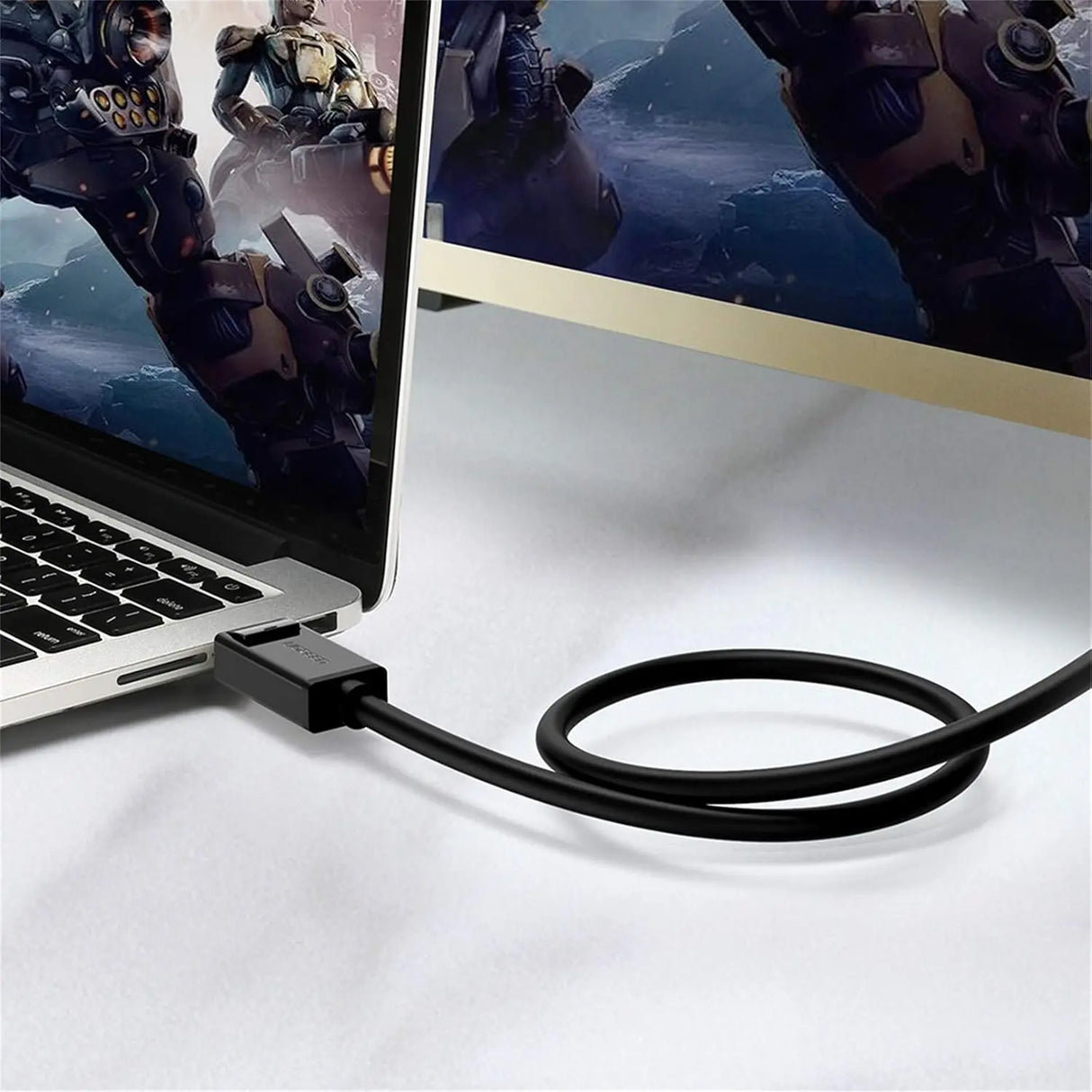 UGREEN 2M DisplayPort 1.2 Cable Male to Male DP to DP Gold Plated 4K@60Hz UHD High Speed Monitor PC Graphics Card Black 10211 Ugreen