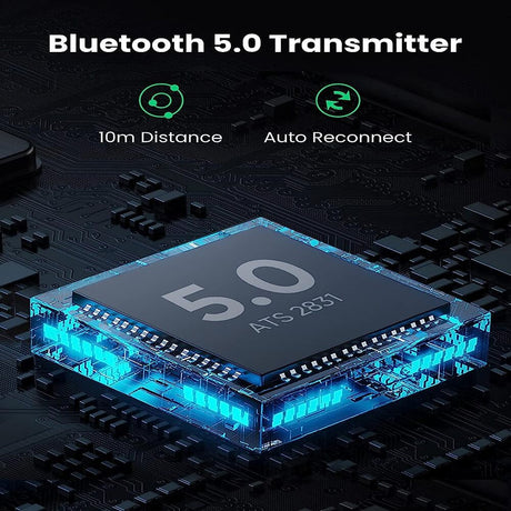 UGREEN Bluetooth 5.0 USB-C Transmitter Wireless Audio Adapter Switch Steam Deck PS5 PS4 aptX Low Latency Dual Link 80894 Ugreen