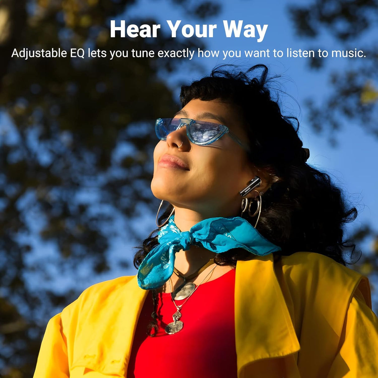 UGREEN HiTune T3 ANC Wireless Earbuds Bluetooth 5.2 Active Noise Cancelling Transparency Mode Deep Bass 24H Playtime USB-C Black 90401 Ugreen