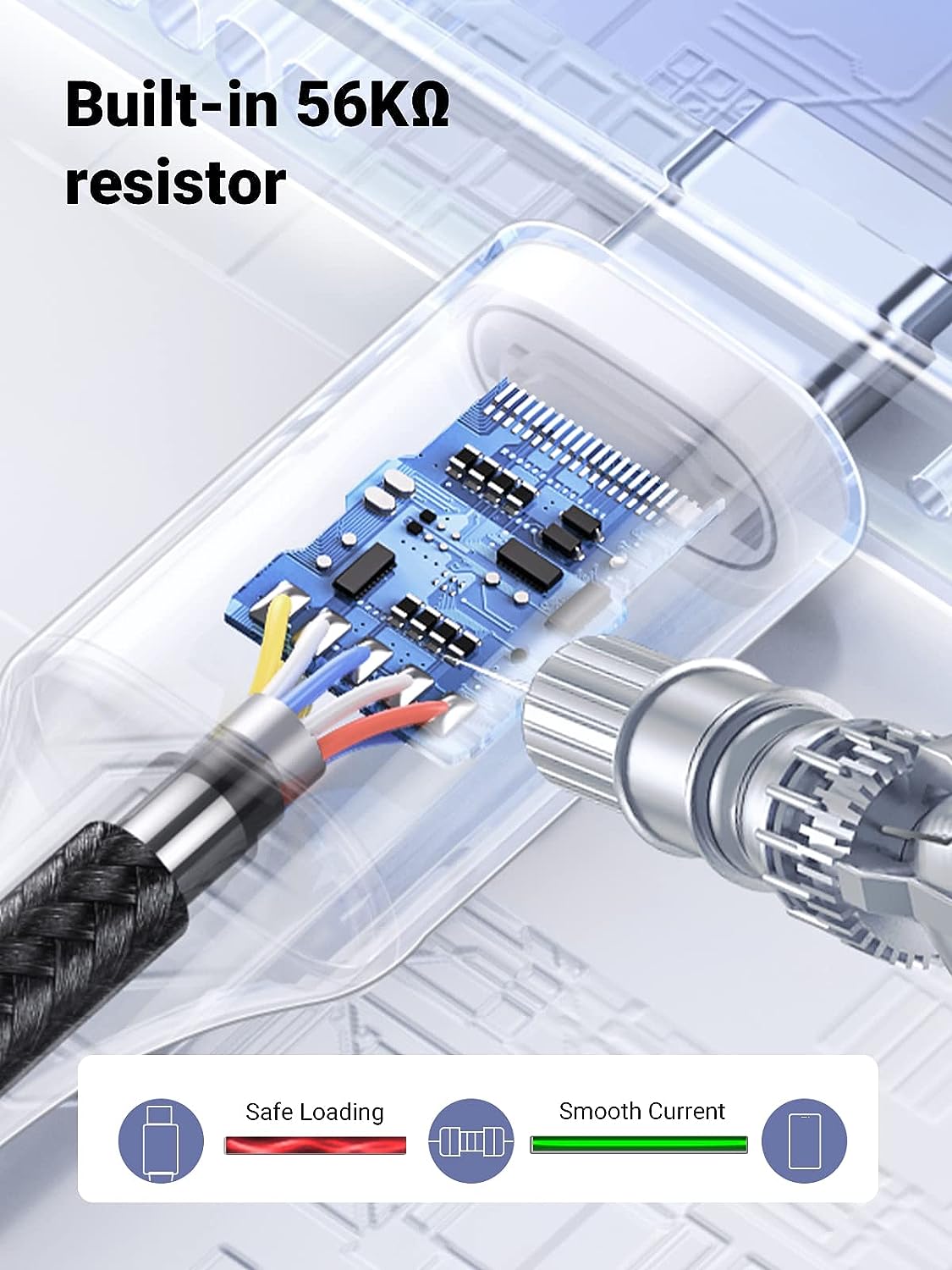 UGREEN 0.25M USB-A 2.0 to USB-C Cable Male to Male Nickel Plated Aluminum Shell Braided Charging Data Sync 60124 Ugreen