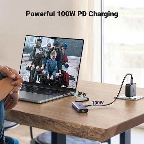 UGREEN 6-in-1 USB-C Multiport Docking Station 1000Mbps Ethernet 4K HDMI 100W PD 3x USB-A 3.0 MacBook iPad Pro Surface Laptop 15598 Ugreen