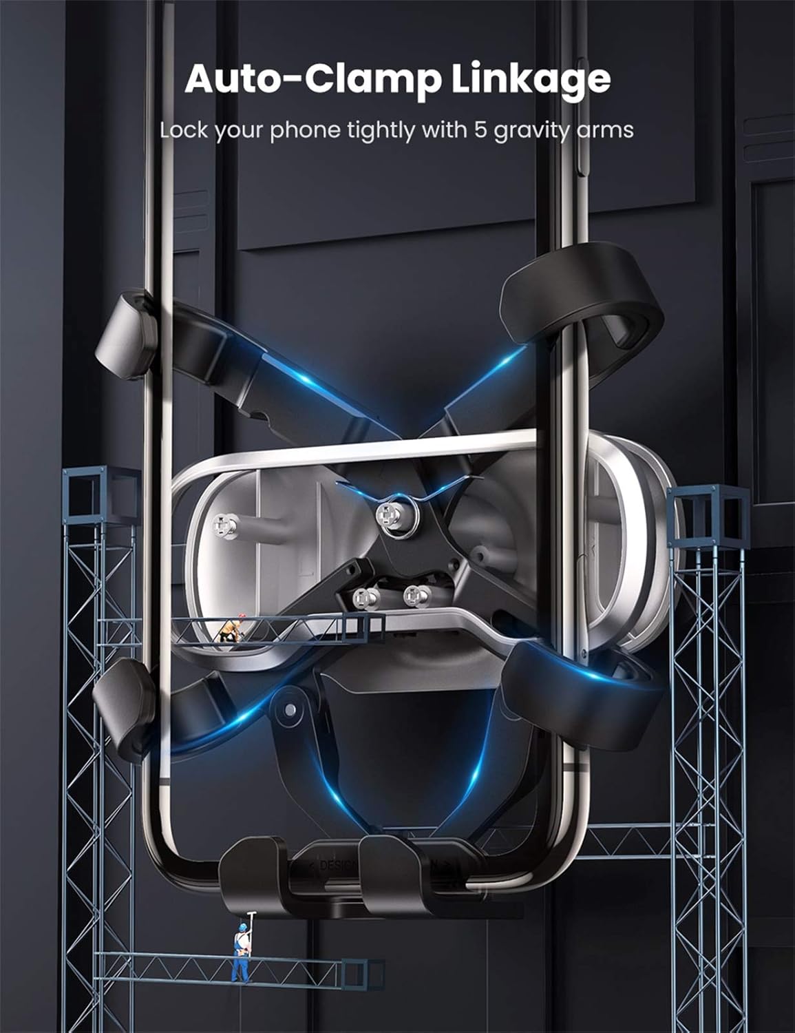 UGREEN Gravity Drive Air Vent Car Mount Phone Holder (80539)