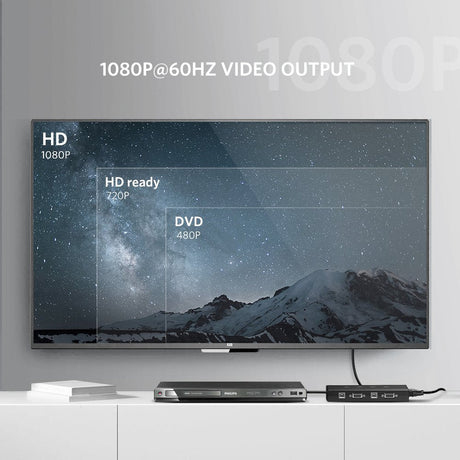 UGREEN 4x1 USB KVM Switch Box 4 In 1 Out Computer Sharing Switcher Keyboard Mouse Printer Monitor Multi-Device 50280 Ugreen