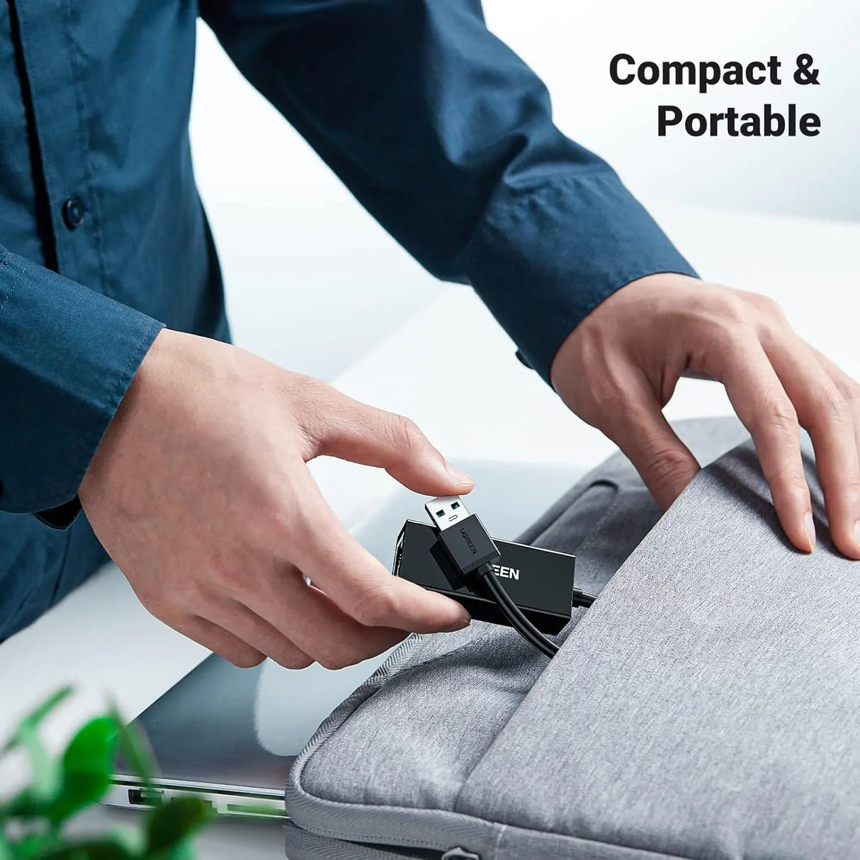 UGREEN USB 3.0 Ethernet Adapter Gigabit 1000Mbps 10/100/1000 Network Nintendo Switch MacBook Surface Pro Laptop PC Wired LAN 20256 Ugreen