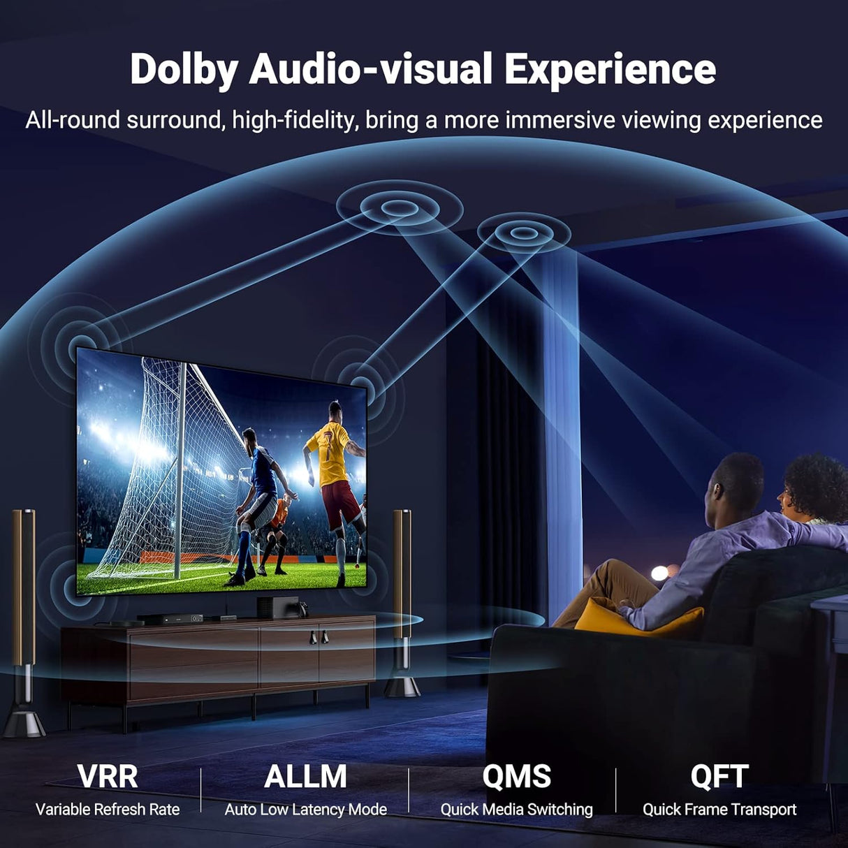 UGREEN HDMI 2.1 Cable 3M 8K@60Hz 48Gbps Ultra High Speed Braided PS5 Xbox Series X 4K120Hz UHD TV (80404) Ugreen