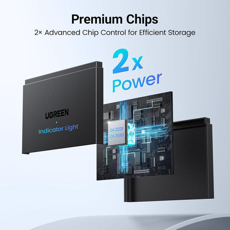 UGREEN 4-in-1 Memory Card Reader USB C USB 3.0 Dual Connector OTG Adapter 170MB/s SD Micro SD iPhone 16 MacBook iPad (45167) Ugreen