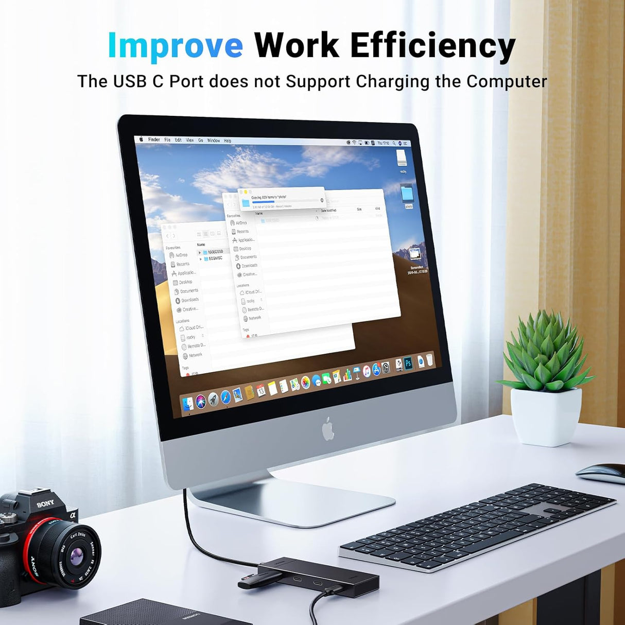 UGREEN 10Gbps 4-in-1 USB C Hub USB 3.2 Adapter 4 USB-C 3.2 Splitter MacBook Pro Air iPad iPhone 15 Surface PC (35584) Ugreen