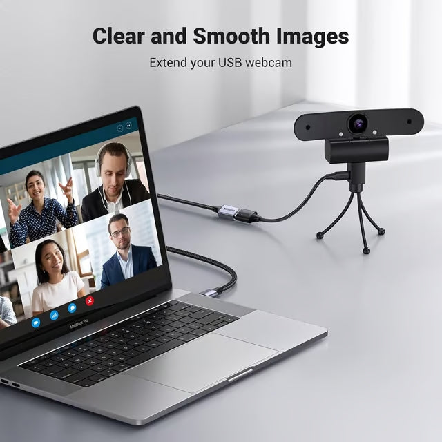 UGREEN 5M USB 3.0 Extension Cable Male to Female Nylon Braided 5Gbps Keyboard Mouse Hub Flash Drive Webcam 25285 Ugreen