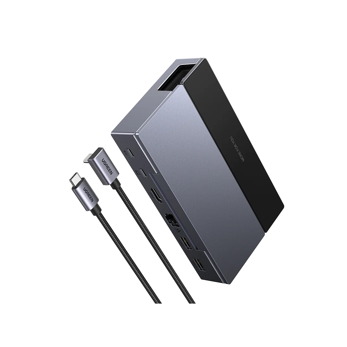 UGREEN Steam Deck Dock 6-in-1 – 4K@120Hz HDMI 2.1, 100W PD, Gigabit Ethernet, USB-A & USB-C Docking Station (75126)
