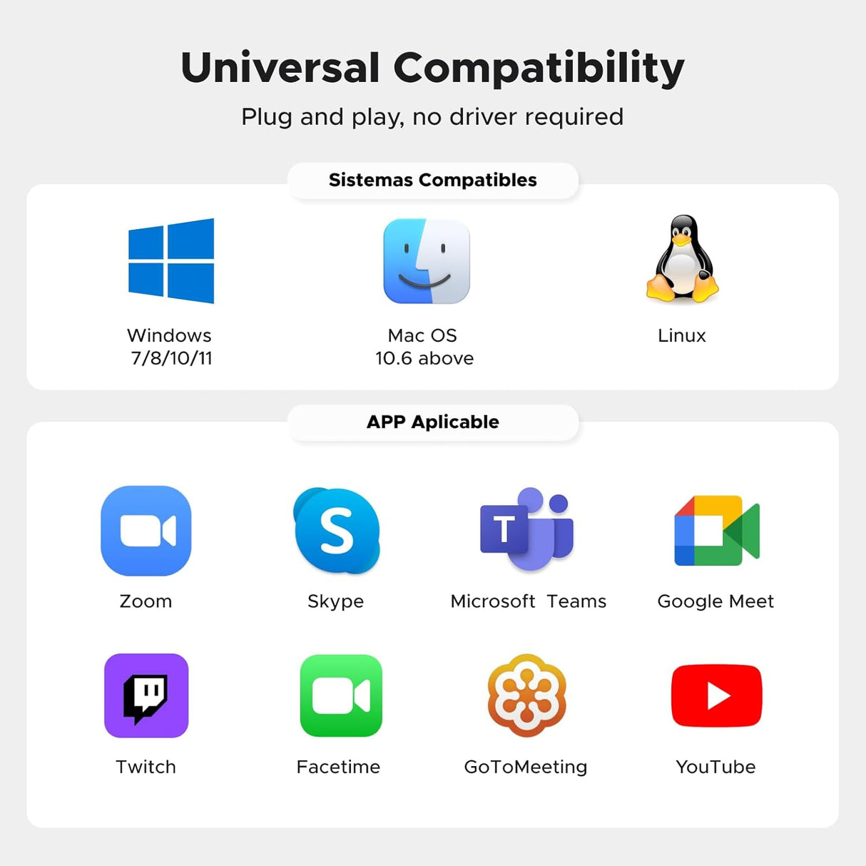 UGREEN 2K Webcam PC Ultra HD 1080P Streaming Camera Dual Microphone Autofocus Low Light USB Plug Play Computer Web Cam (75330) Ugreen