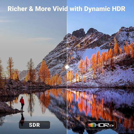 UGREEN HDMI 2.1 Cable 1M 8K@60Hz 48Gbps Ultra HD Dynamic HDR Dolby Vision eARC Nylon Braided PS5 Xbox Nintendo (70319) Ugreen