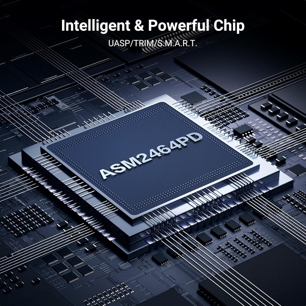 UGREEN 40Gbps M.2 NVMe Enclosure Cooling Fan Anti-Drop SSD Aluminum M/B+M Key 2280 2260 Thunderbolt 3/4 USB4 (15976) Ugreen