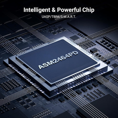 UGREEN 40Gbps M.2 NVMe Enclosure Cooling Fan Anti-Drop SSD Aluminum M/B+M Key 2280 2260 Thunderbolt 3/4 USB4 (15976) Ugreen