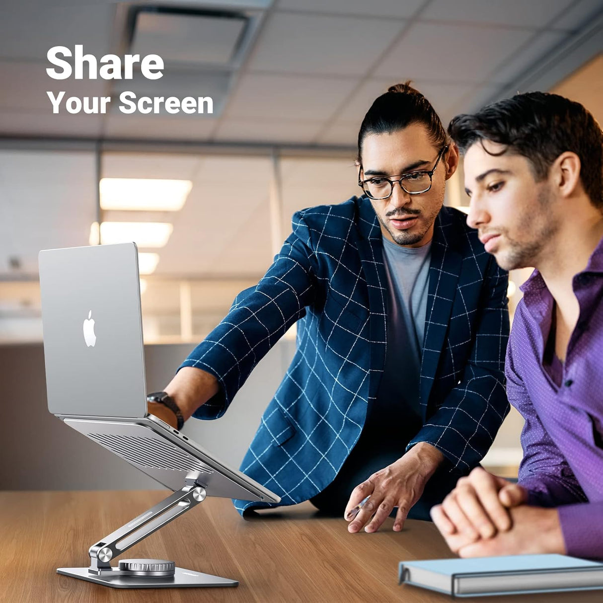 UGREEN 17.3 Inch Laptop Stand Adjustable Foldable Aluminum Ergonomic Riser MacBook Dell HP Lenovo ASUS Notebook 90849 Ugreen