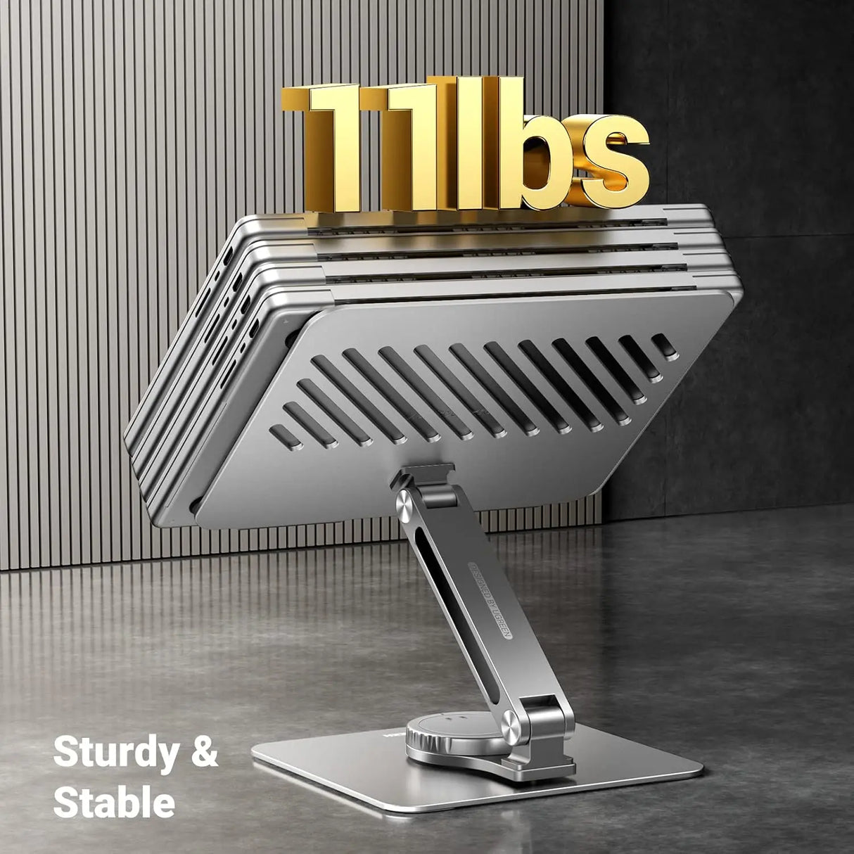 UGREEN 17.3 Inch Laptop Stand Adjustable Foldable Aluminum Ergonomic Riser MacBook Dell HP Lenovo ASUS Notebook 90849 Ugreen