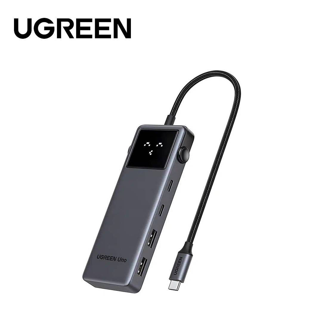 UGREEN Uno 6-In-1 Usb-C Hub, HDMI 4K 60Hz, PD 100W, USB A USB Type C3.2 (75177)