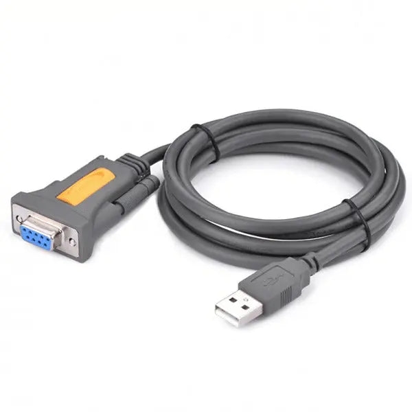 UGREEN USB 2.0 to RS232 Adapter Cable 1.5M USB A Male DB9 Serial Female Converter Prolific Chipset POS Scanner GPS (20201) Ugreen