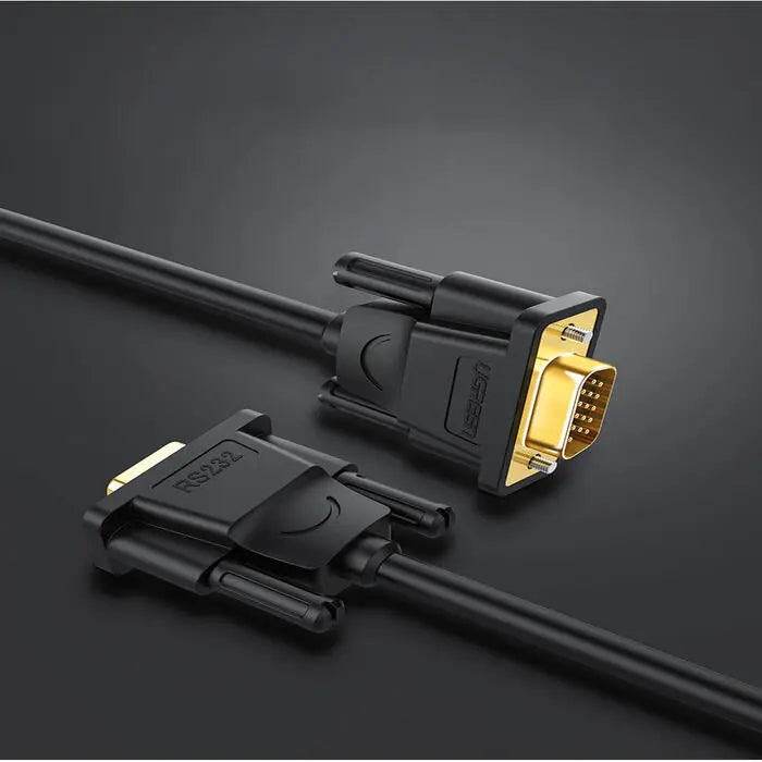 UGREEN DB9 RS232 Male to Female Cable 1.5M - Serial Extension Adapter for COM Port Devices | Model 20145 Ugreen