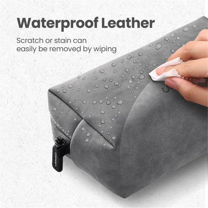 UGREEN 80520 Electronics Accessories Storage Bag with Lanyard (Gray)