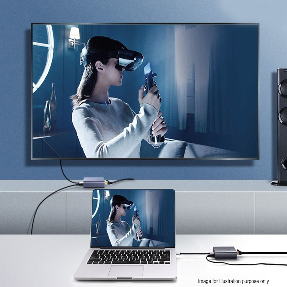 UGREEN Ethernet Extender 70M 1080P 60Hz HDMI Extension Cat5e Cat6 Cable Transmitter Receiver Power Adapter Signal (20519) Ugreen