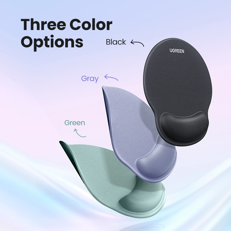 UGREEN Ergonomic Mouse Pad Wrist Rest Support Slow Rebound Memory Foam Pain Relief Easy Glide Non-Slip Gaming Work (25245) Ugreen