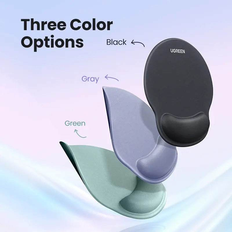 UGREEN Ergonomic Mouse Pad Wrist Rest Support Slow Rebound Memory Foam Pain Relief Easy Glide Non-Slip Gaming Work (25245) Ugreen