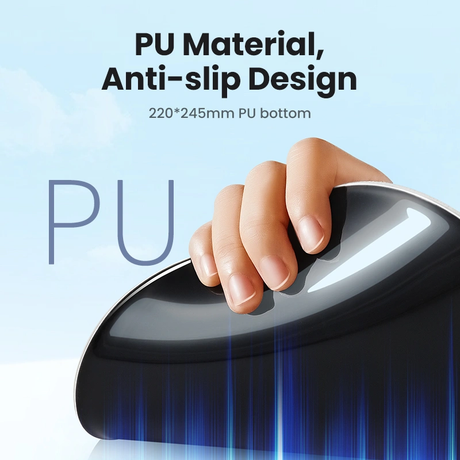 UGREEN Ergonomic Mouse Pad Wrist Rest Support Slow Rebound Memory Foam Pain Relief Easy Glide Non-Slip Gaming Work (25245) Ugreen