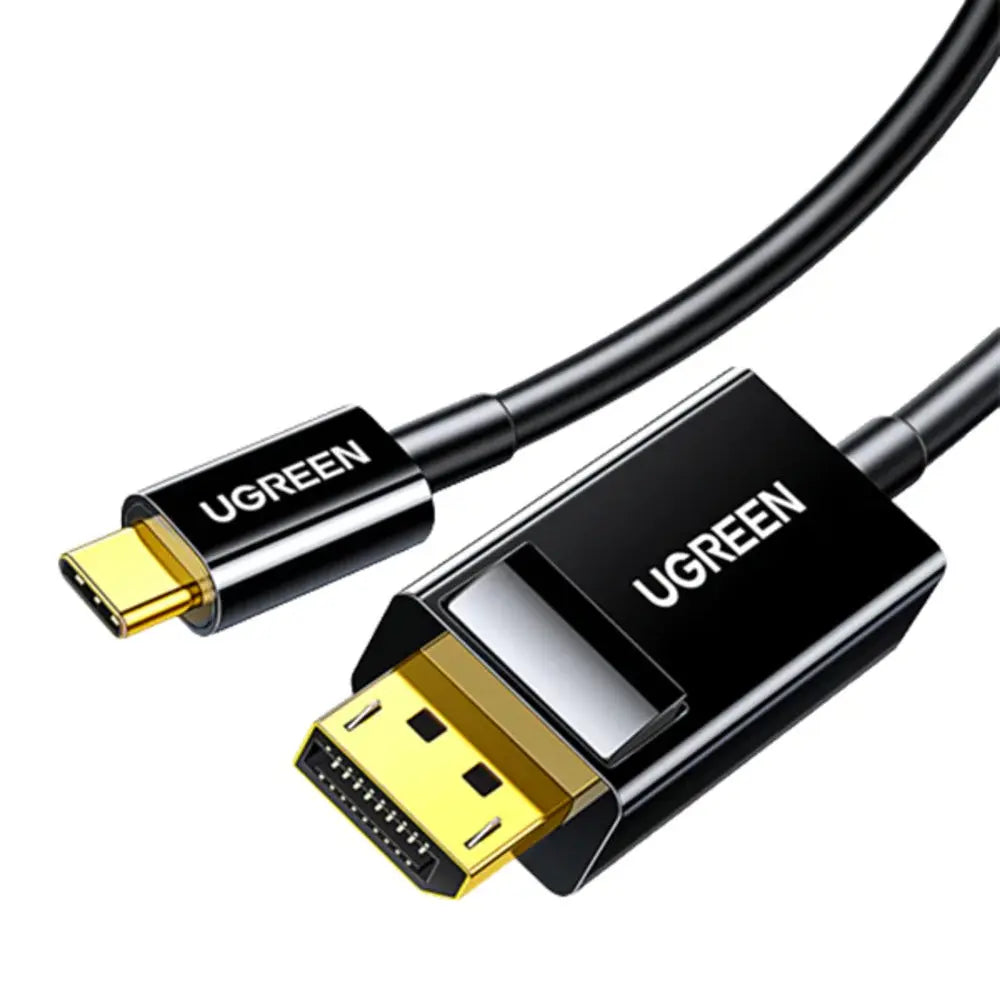 UGREEN USB C to DisplayPort Cable 1.5M Type-C Male DP Female Adapter 4K 30Hz UHD Video MacBook iPad Dell Surface (50994) Ugreen