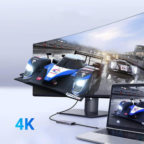 UGREEN 5-in-1 USB-C Multiport Dock 4K@60Hz HDMI 100W Power Delivery 3x USB-A 3.0 MacBook Pro iPad Pro Surface XPS ThinkPad 15597 Ugreen