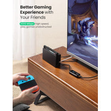 UGREEN USB Ethernet Adapter Gigabit 1000Mbps RJ45 Network 3-Port USB 3.0 Hub Laptop PC MacBook Windows Linux Wired Internet 20265 Ugreen