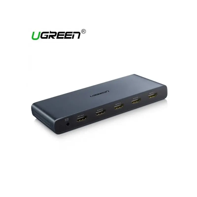 UGREEN HDMI 4x1 Quad Multi-Viewer 4 In 1 Out HDMI Switcher Seamless Switching Full HD 1080P TV Monitor Projector Display 50745 Ugreen