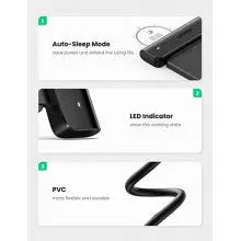 UGREEN SATA to USB-C Adapter Cable USB 3.1 Gen 2 6Gbps External Hard Drive Converter 2.5" SSD HDD Samsung WD (70610) Ugreen