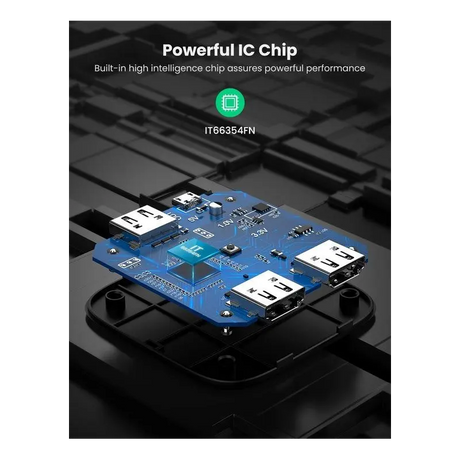 GREEN HDMI Switch 2-in-1 Out Bi-Directional HDMI Splitter 4K 60Hz 1080P 3D TV Monitor Projector Auto Switch 80126 Ugreen