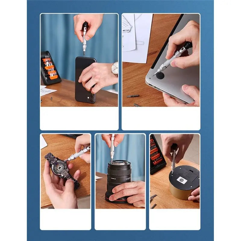 UGREEN 38-in-1 Precision Screwdriver Set Magnetic Repair Tool Kit Aluminum Alloy Laptop PC Smartphone Electronics 80459 Ugreen